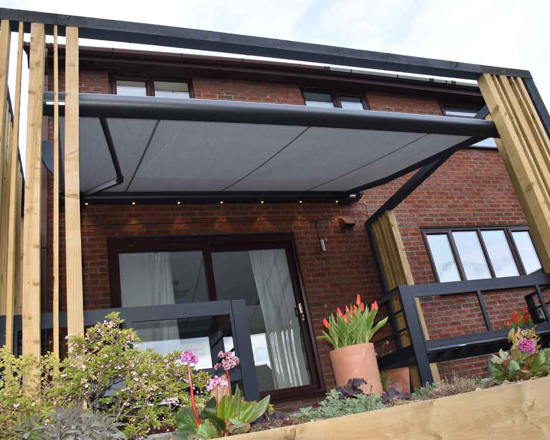 Contemporary awning