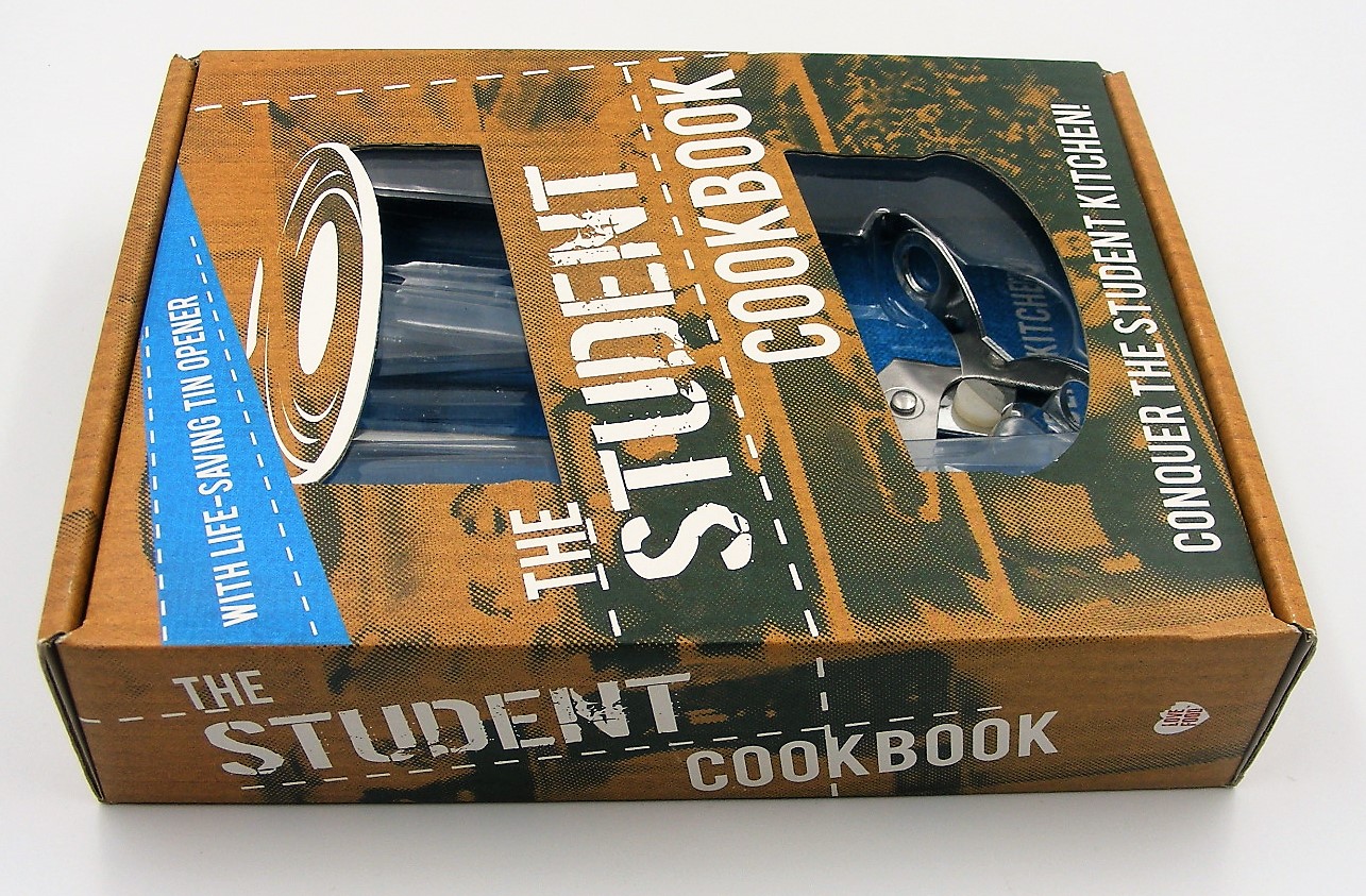 The Student Cookbook with Life saving Can and bottle Opener