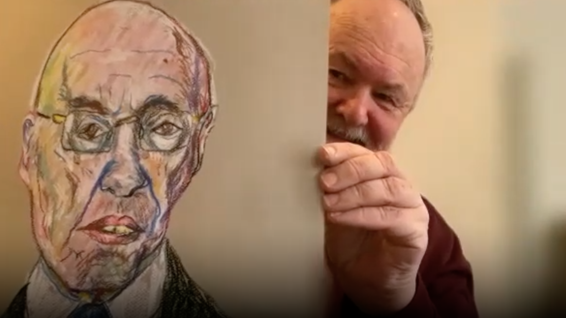 The Father - sketching with Willy