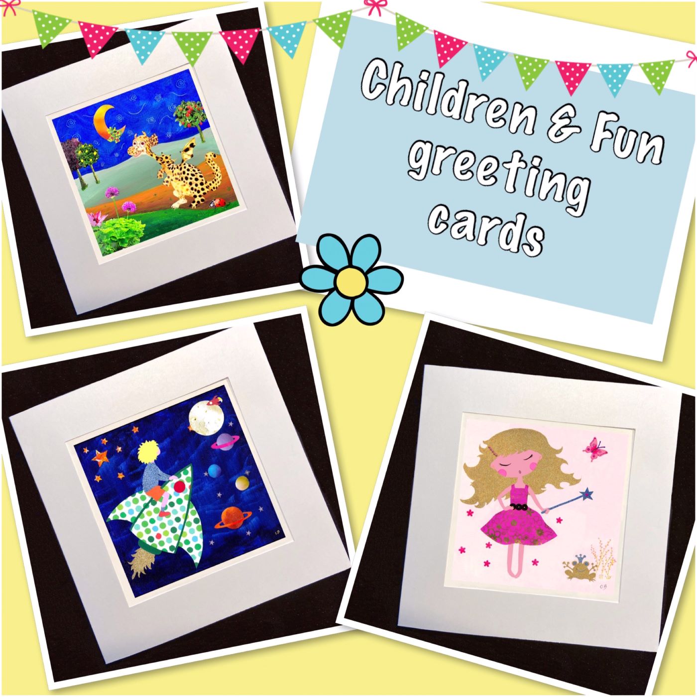 Card selection packs CHILDREN & FUN: 4 cards for £10 - Free P&P 8 cards +