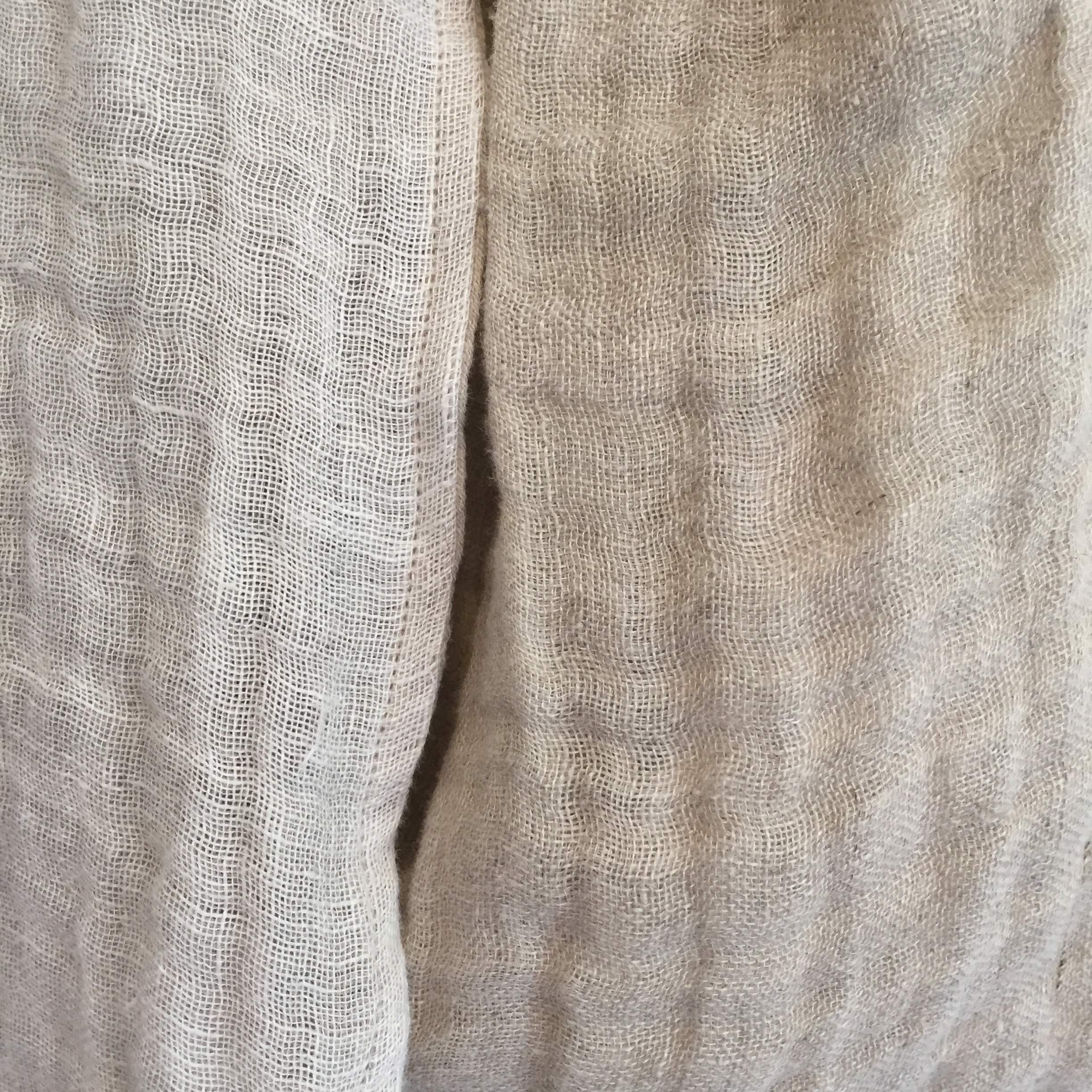 Double Layered Linen Scarf