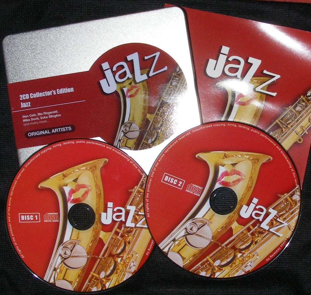 JAZZ metal case 2 CDs 27 tracks original artists