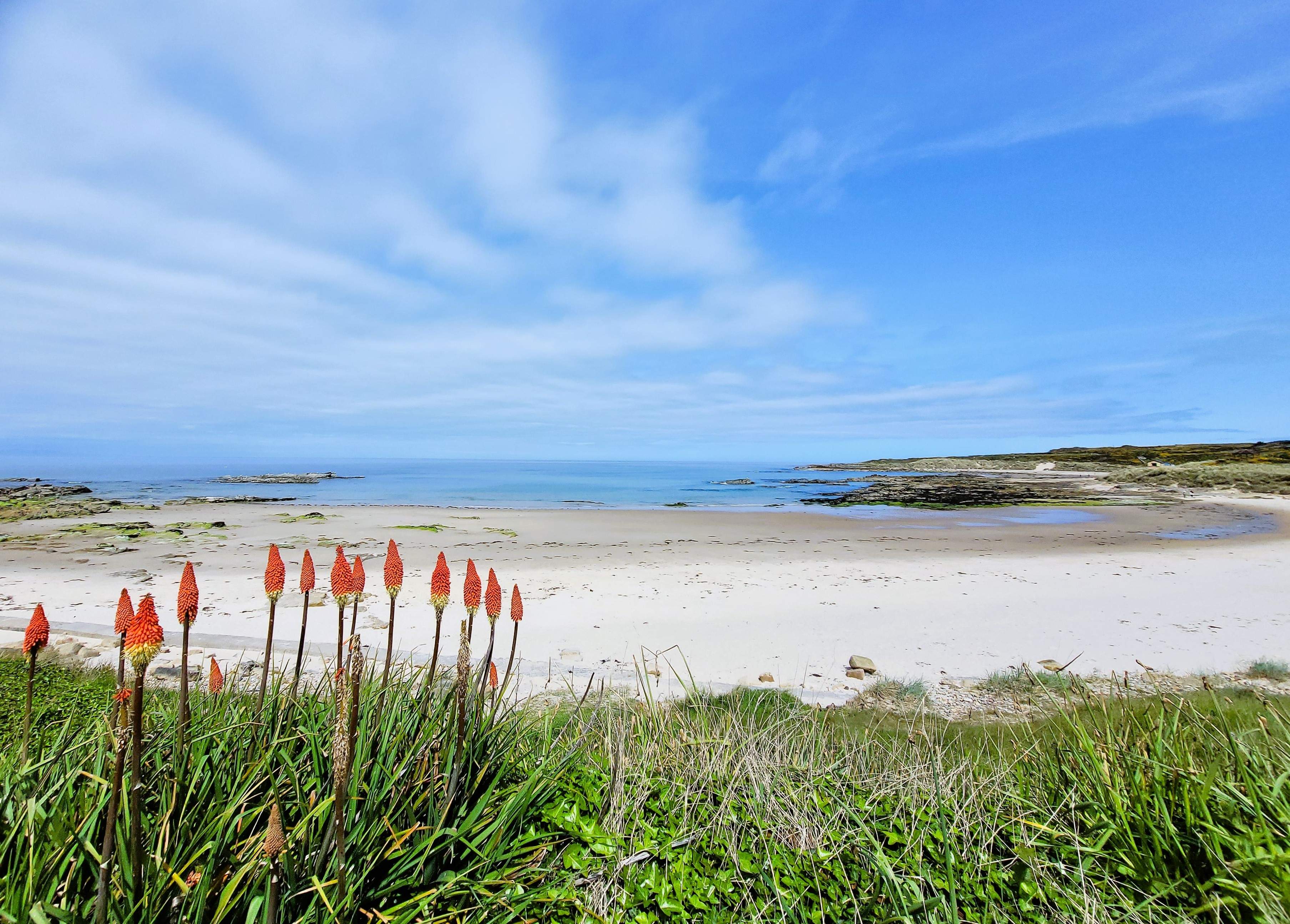 Just one of the stunning sandy beaches at Hopeman