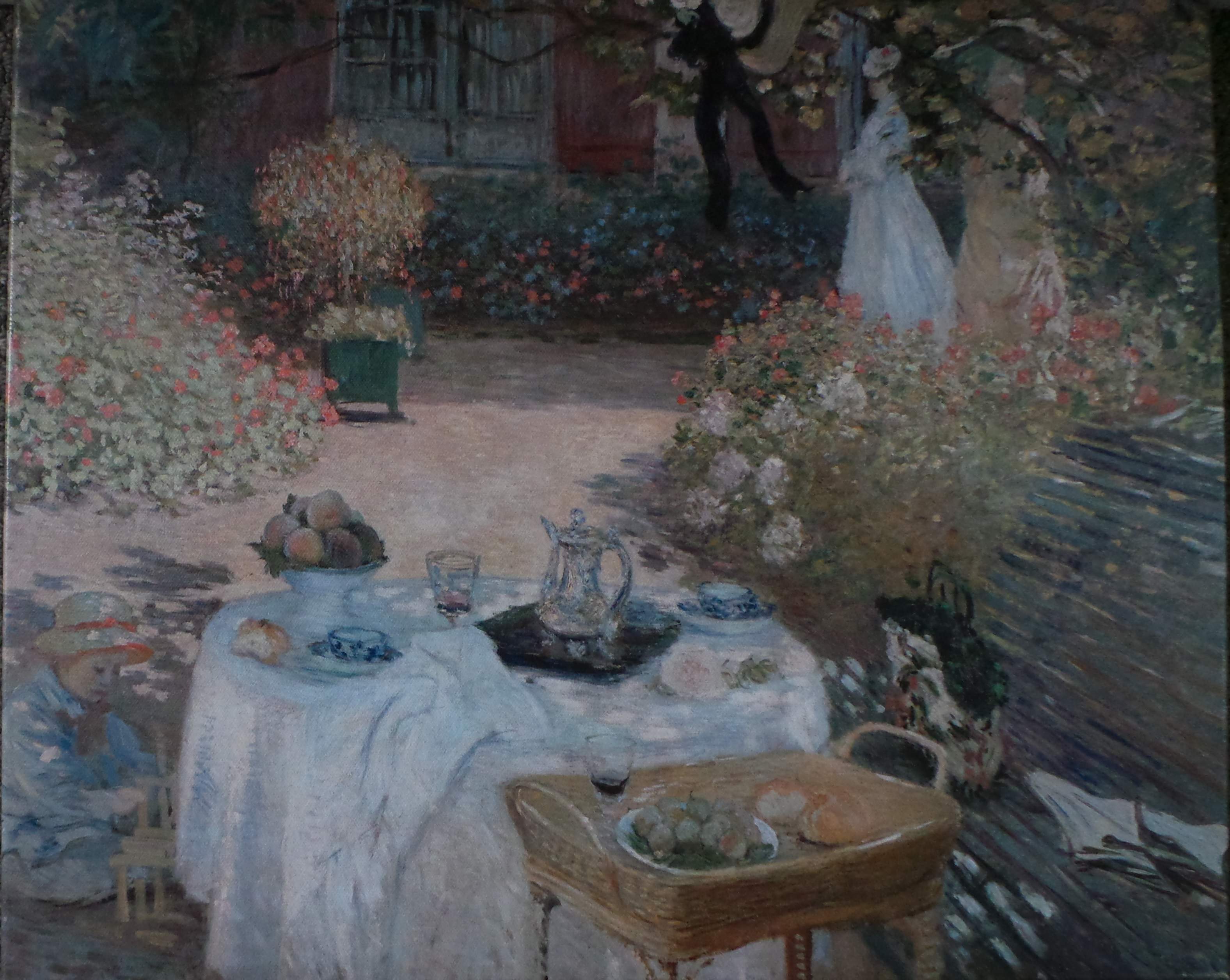 OLD MASTERS. Claude Monet - The Lunch(1873). UNFRAMED GICLEE PRINT.