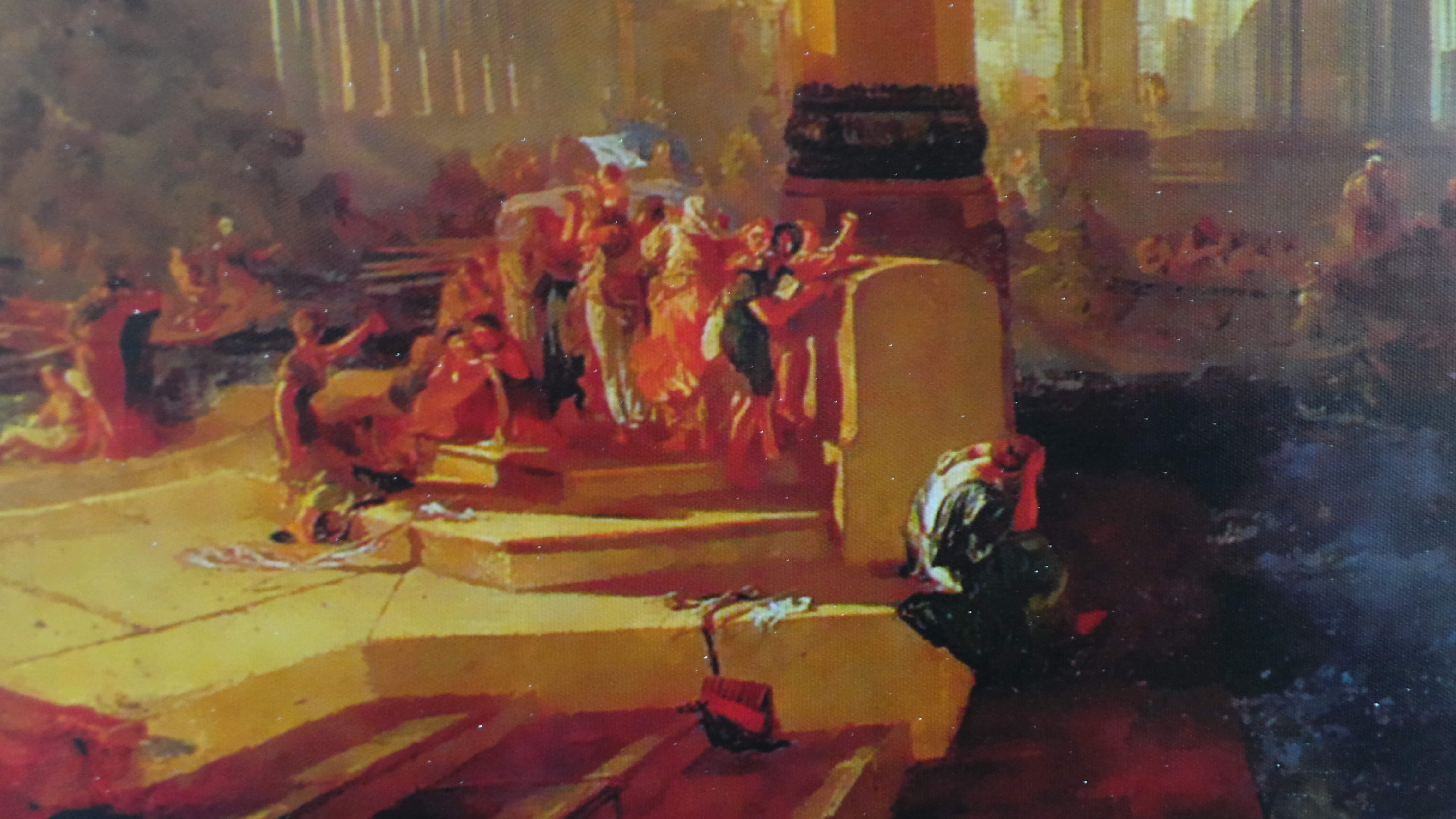 OLD MASTERS. Joseph M.W. Turner - Decline of Carthaginian Empire(1817). GICLEE PRINT