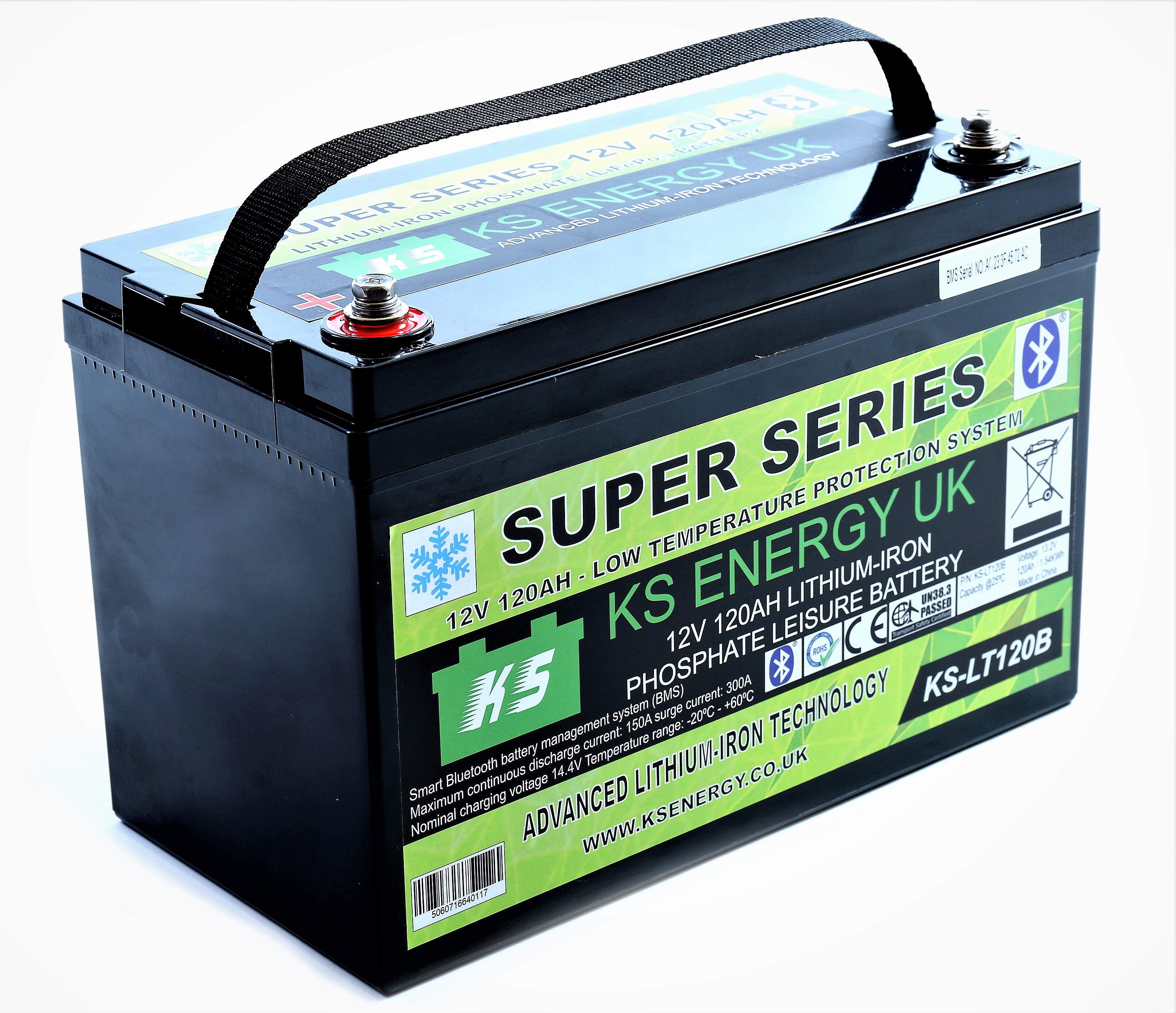 3): KS-LT120B 12v 120AH Super Series Bluetooth High Power lithium leisure battery