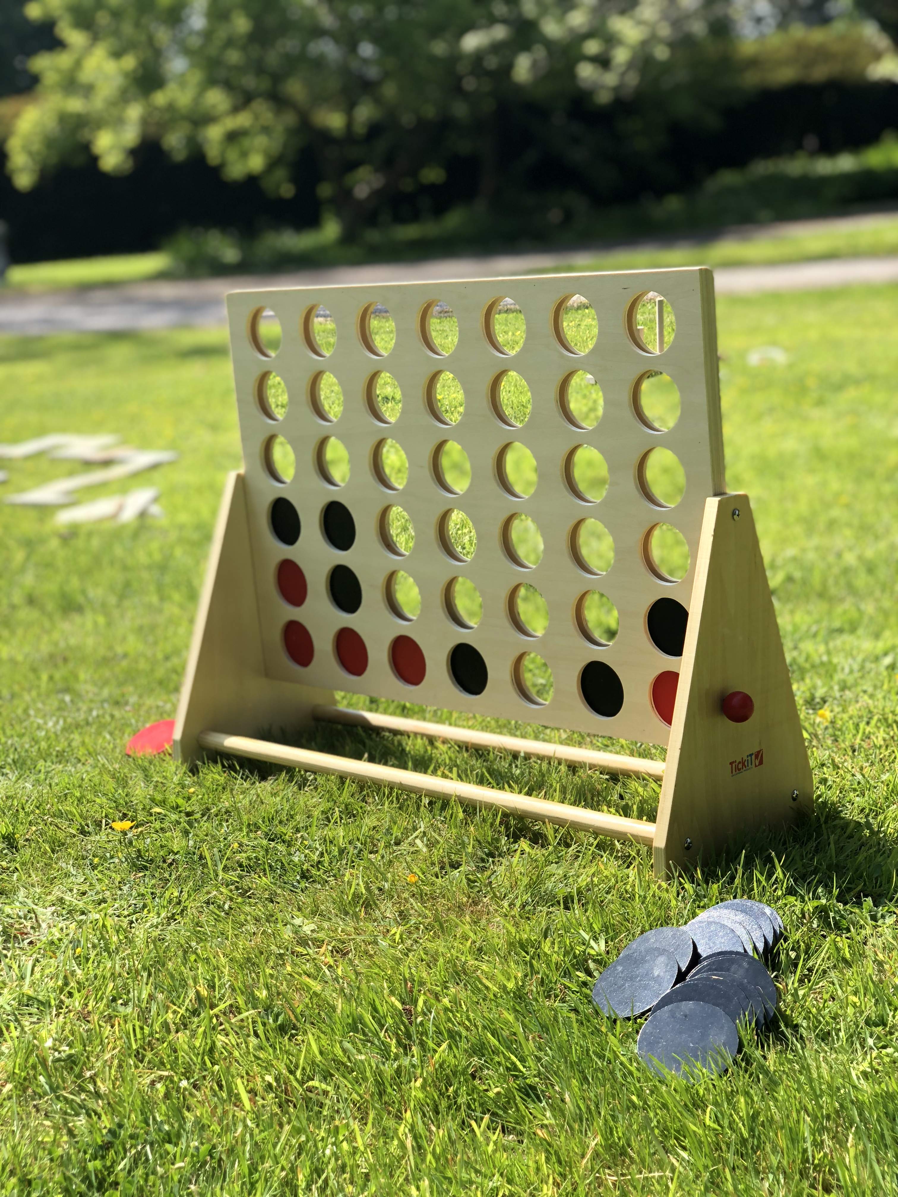 New way to hire our garden games