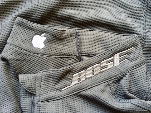 apple bose custom embroidery embroidered cycling clothing