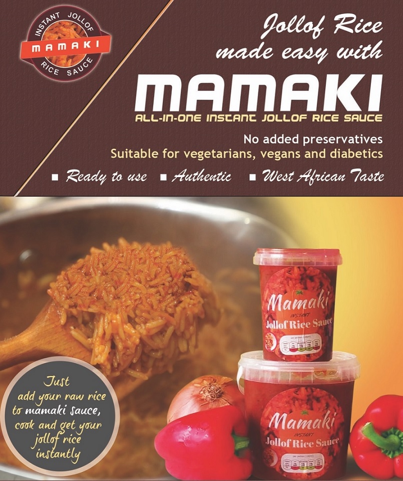 Mamaki All in One Instant Jollof Rice Sauce