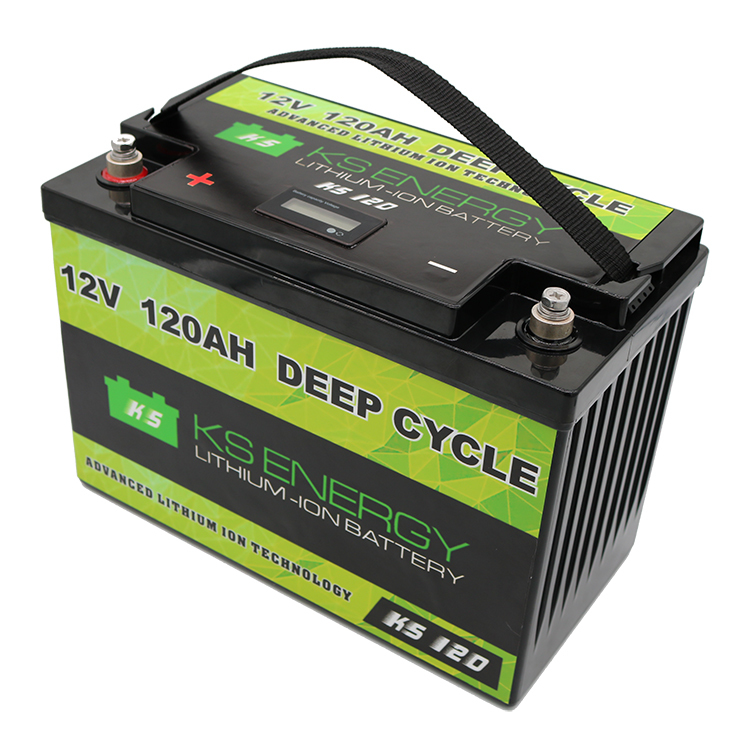 Model KS-120 12v 120AH LiFePo4 leisure battery