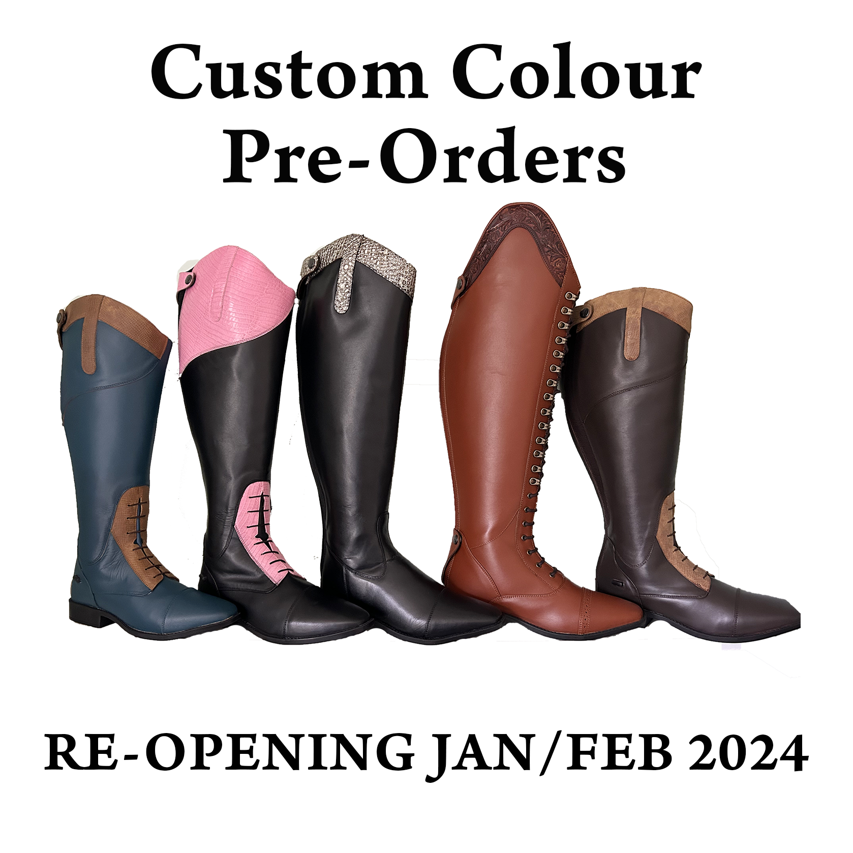 Custom Colour PRE ORDERS