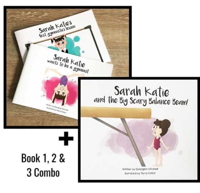 Sarah Katie wants to be a Gymnast - 3 book combo