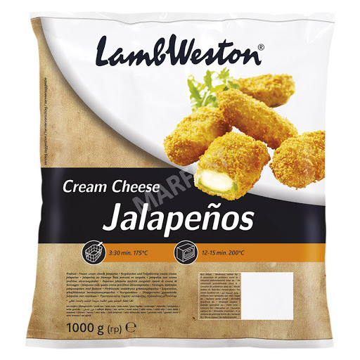 Lamb Weston Cream Cheese Jalapenos