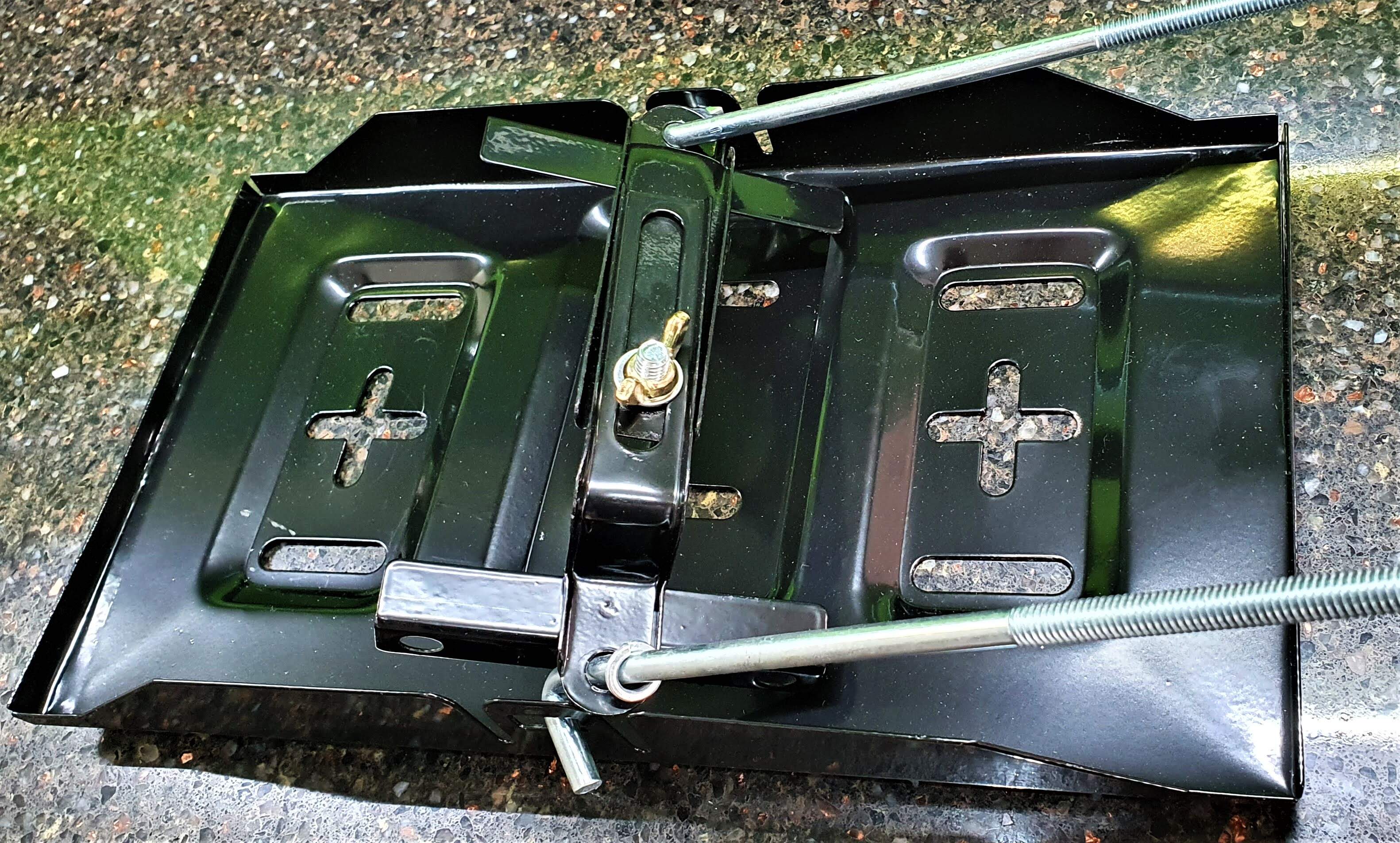 Universal Battery securing tray